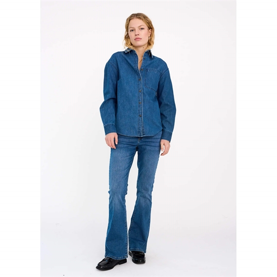 Ivy Copenhagen Tara Jeans Wash Medusa, Indigo Blue